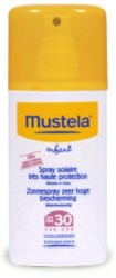 Спрей солнцезащитный для детей, Mustela (Мустела) 100 мл бебе SPF 30