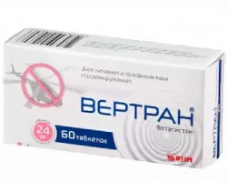 Вертран, табл. 24 мг №60